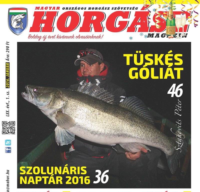 Megjelent a Magyar Horgász januári száma!