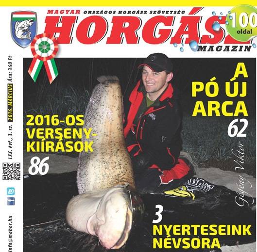 Megjelent a Magyar Horgász márciusi száma!