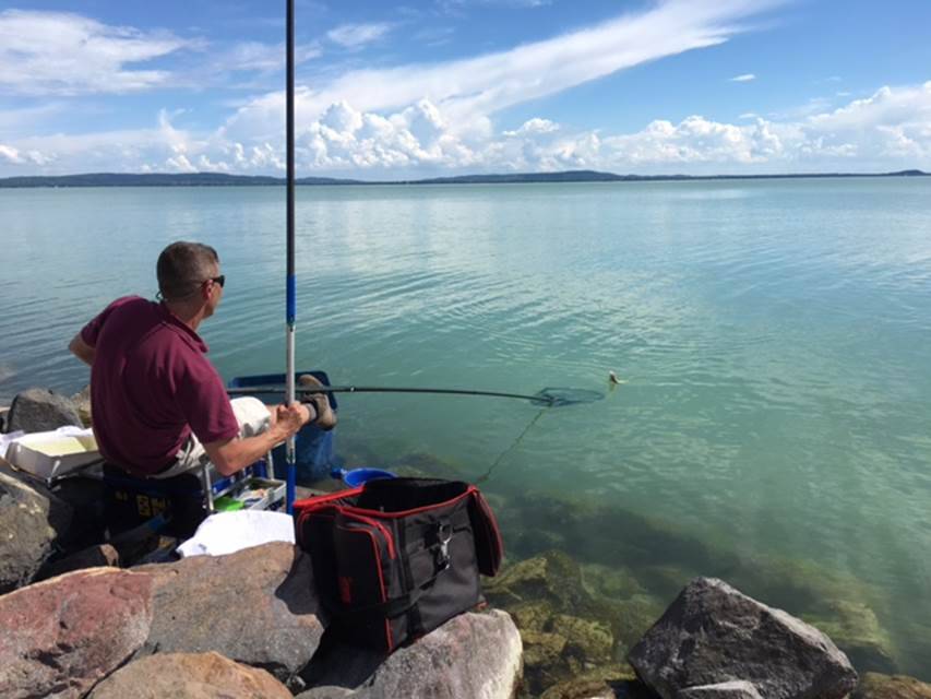 NAV-os fogások a Balatonon
