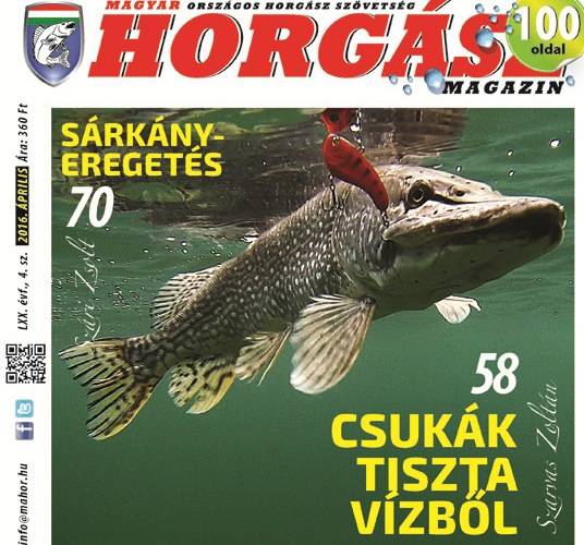 Megjelent a Magyar Horgász áprilisi száma!