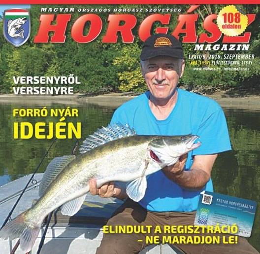 Megjelent a Magyar Horgász szeptemberi száma