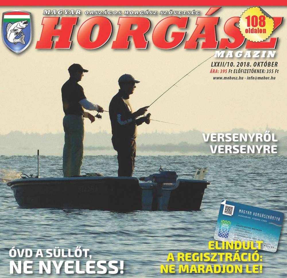Megjelent a Magyar Horgász októberi száma