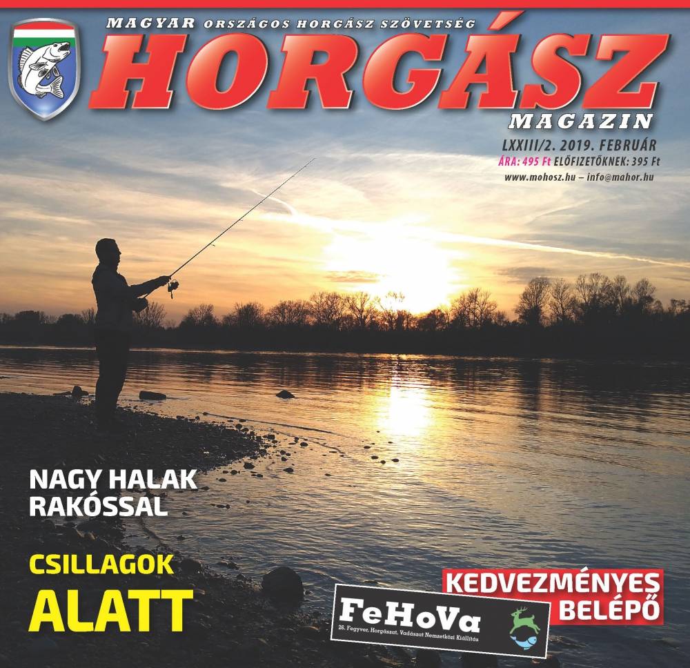 Megjelent a Magyar Horgászfebruári száma!