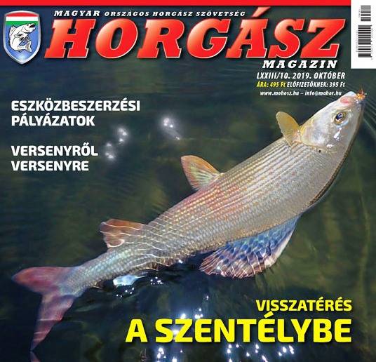 Megjelent a Magyar Horgász októberi száma