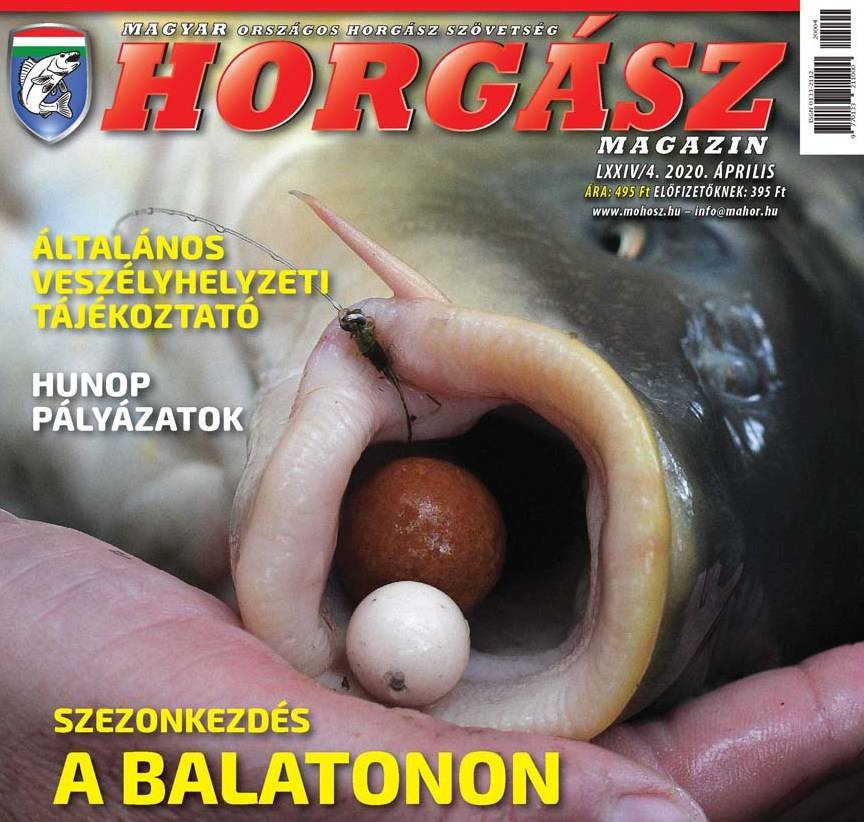 Megjelent a Magyar Horgász áprilisi száma