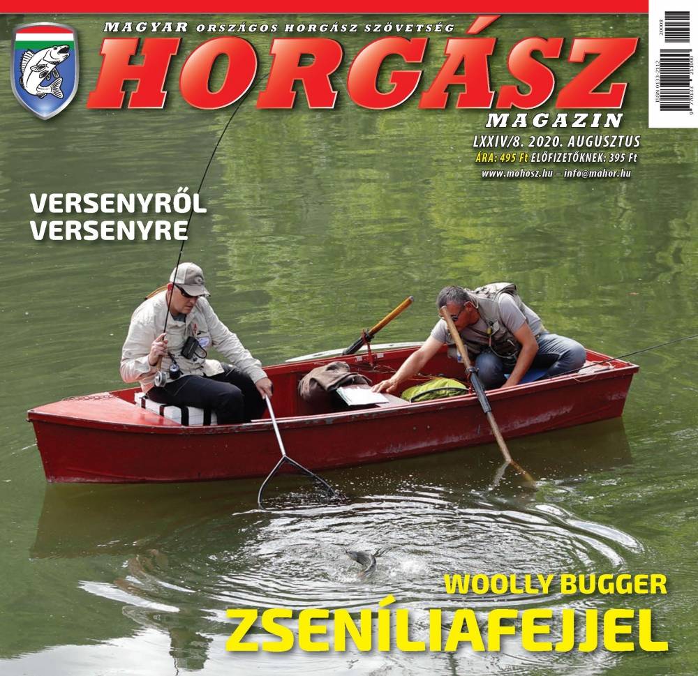 Megjelent a Magyar Horgász augusztusi száma