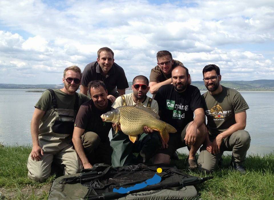 Balatonon a Korda csapattal