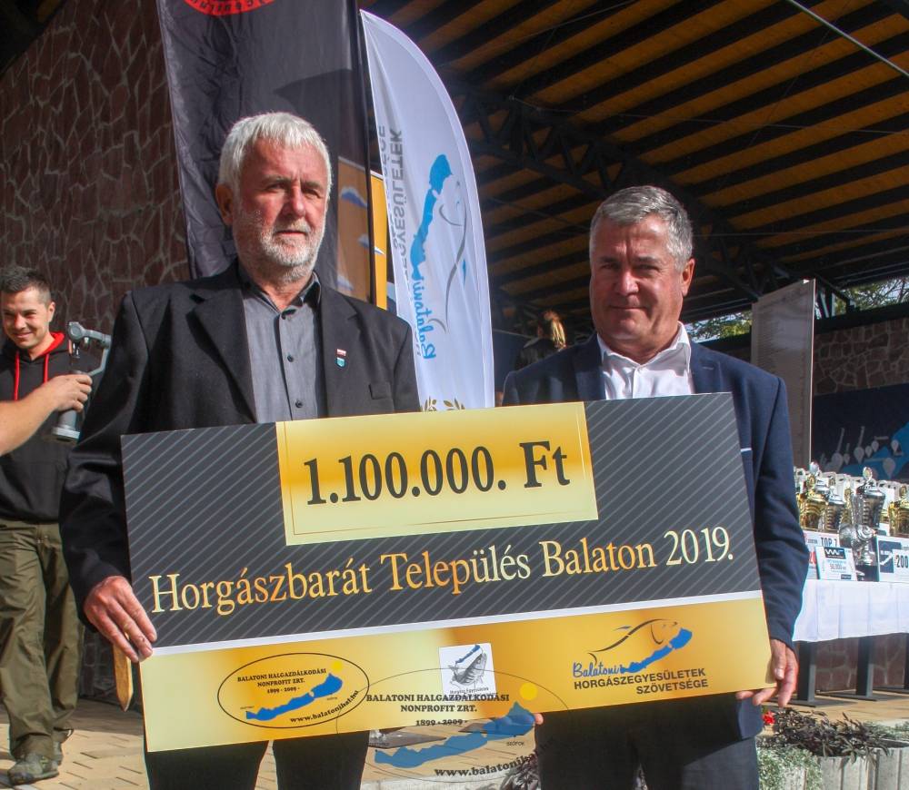 Révfülöp nyerte a Horgászbarát település, Balaton 2019 pályázatot!