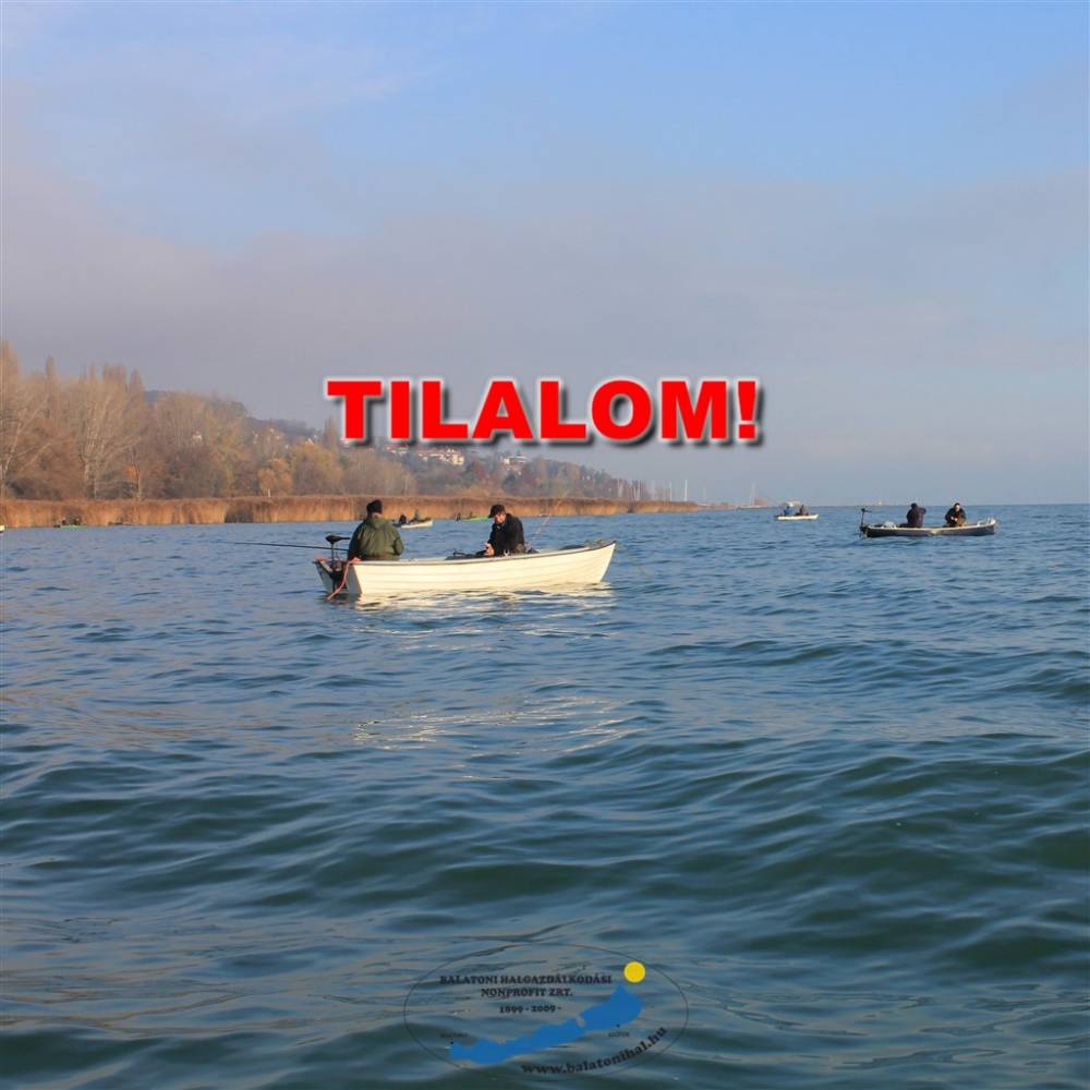 Április 1-jén kezdődik a csónakos tilalom!